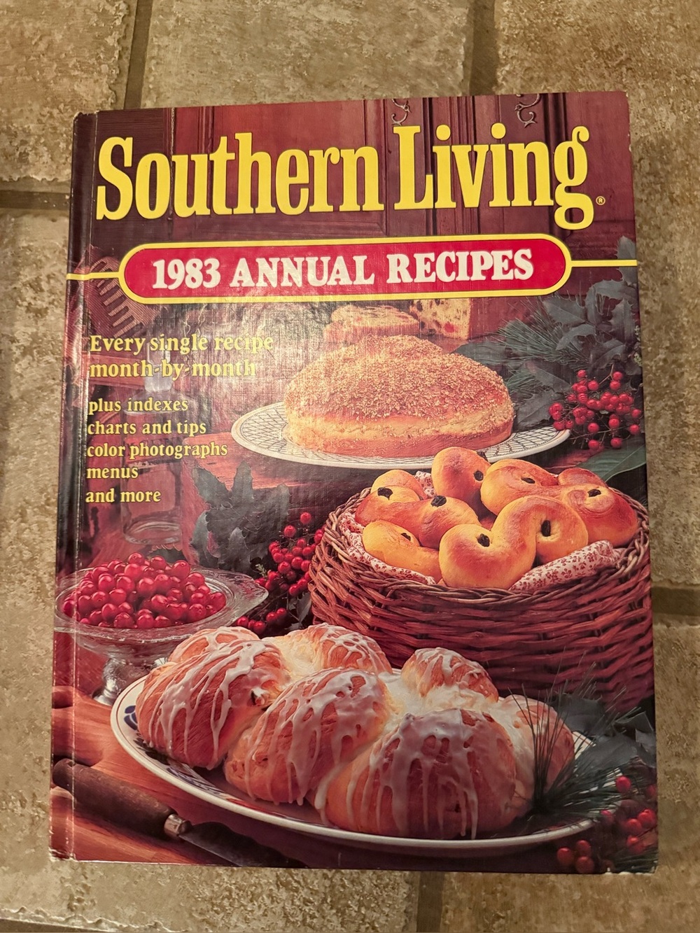 Southern Living 1983 Annual Recipes Cookbook